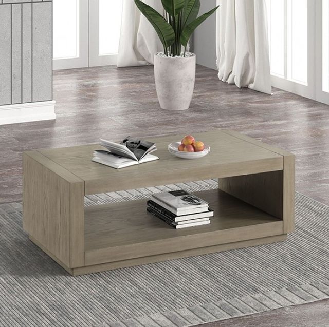Furniture of America® Dothan Natural Coffee Table-1
