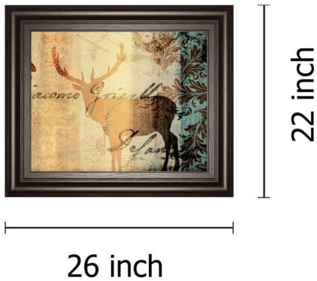 Classy Living F. Leal Letter II Wall Art-2