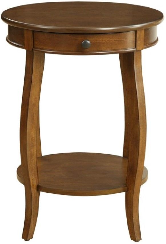 ACME Furniture Alysa Walnut Accent Table-1