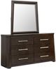 Magnussen Home® Tauren Coffee Bean Brown Double Drawer Dresser-1