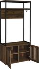 Coaster® Quincy Black/Dark Pine Hall Tree-3