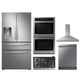 Samsung 5 Piece Stainless Steel Kitchen Package-0