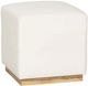 Fairfield® Natural/White Ottoman-0