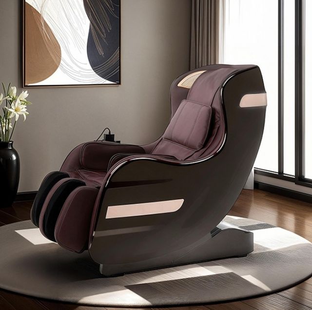 Furniture of America® Calmridge Brown Massage Chair-1