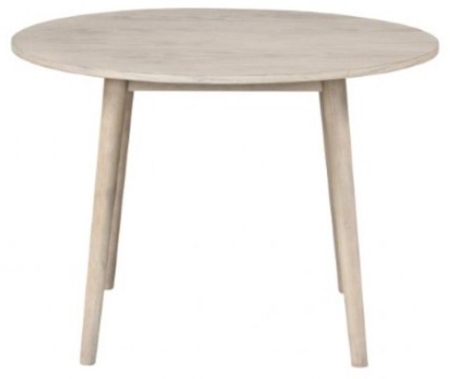 Furniture of America® Yate Natural Oak Round Dining Table-2