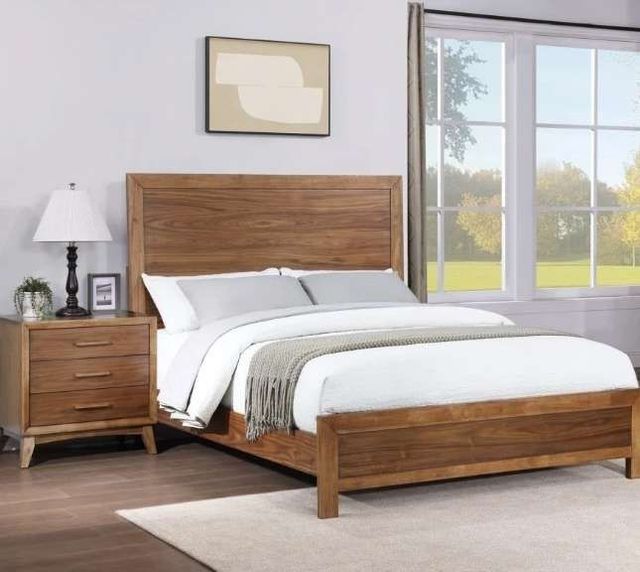 Winners Only® Venice Brown Queen Panel Bed-1