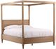 Dovetail Furniture Marcellina Natural King Canopy Bed-0