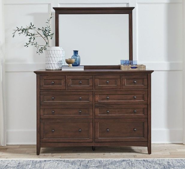 A-America® Westlake Cherry Brown Master Dresser-1