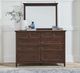 A-America® Westlake Cherry Brown Master Dresser-1