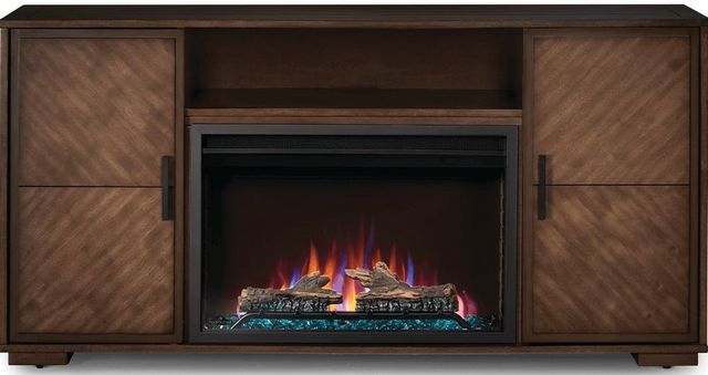 Napoleon Hayworth Mahogany Wood Electric Mantel Package