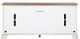 Liberty Furniture Morgan Creek Two-Tone Antique White/Wire Brushed Tobacco TV Console-4