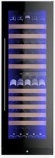 XO 24" Black Glass Freestanding Wine Cooler-0
