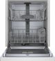 Bosch® 100 Series 24" White Front Control Built In Dishwasher-2