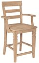 John Thomas Furniture® Customizable Select Java 24" Counter Stool-0