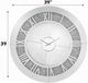 ACME Furniture Noralie Mirrored Wall Clock-2