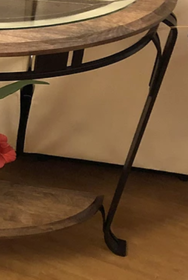 Forge Design Sevane Stained Glass Console Table-1