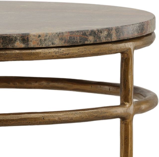 Dovetail Furniture Marston Brown Side Table-3