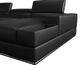 VIG Furniture Divani Casa Pella 4-Piece Black Right-Arm Facing Sectional and Chaise-2