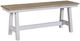 Liberty Furniture Lindsey Farm 6-Piece Sandstone/Weathered White Trestle Dining Set-4