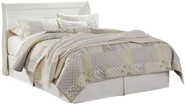 Signature Design by Ashley® Anarasia White Queen Sleigh Headboard-1