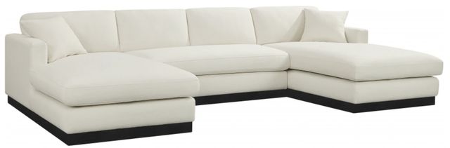 Meridian Furniture Johanna 3-Piece Cream U-Shape Sectional-0