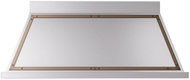 Ilve® Nostalgie II Noblesse 60" Stainless Steel Wall Mounted Range Hood with Burnished Trim-0