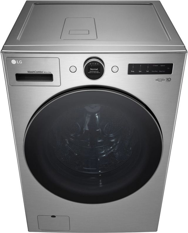 LG 5.0 Cu. Ft. Graphite Steel Washer Dryer Combo-2