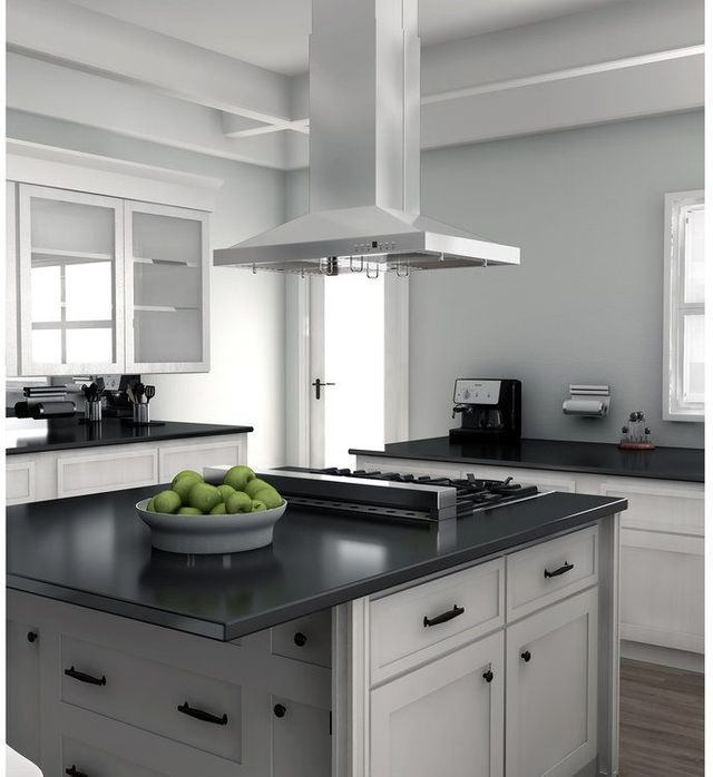 ZLINE 48" Stainless Steel Island Range Hood-1