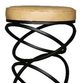 Porter International Designs Polaris Black/Tan Bar Stool-1