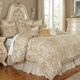 Michael Amini® Luxembourg 13-Piece Creme King Comforter Set-1