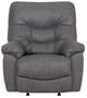 Franklin™ Wessex Cowboy Graphite Fabric Manual Recliner-3