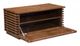 Zuo® Linea Walnut Narrow Entertainment Stand-3