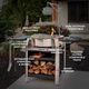 Breeo® Live Fire Stainless Steel Freestanding Charcoal Grill Pizza Bundle-3