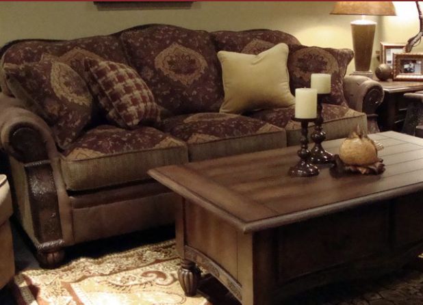 Marshfield Furniture Pine Creek (Leather) Brown Twin Sleeper-0