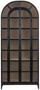 Classic Home Waverly Loft Black Display Cabinet-3