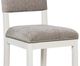 Fairfield® Customizable Entree Dining Silas Bar Stool with Linen Legs-4