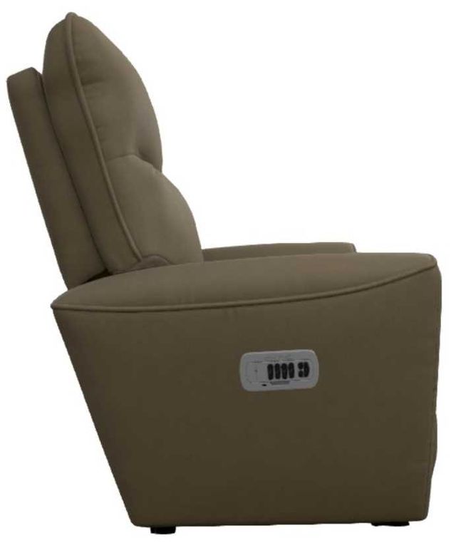 La-Z-Boy® Belmont Buff Power Wall Recliner with Headrest and Lumbar-3