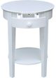 John Thomas Furniture® Destinations Phillips Pure White Accent Table-2