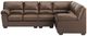 Signature Design by Ashley® WillowBend 3-Piece Umber 38" L-Shape Sectional-1