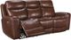 Signature Design by Ashley® Next Move Mahogany Power Reclining Sofa with Adjustable Headrest-0