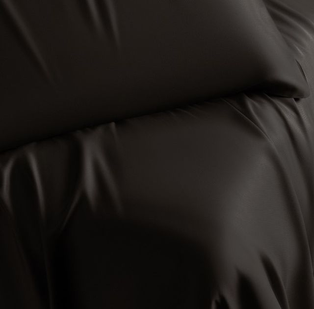 Cariloha Retreat 4-Piece Black Sand Lyocell California King Sheet Set-0