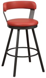 Dark Gray-Red