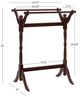 Powell® Boone Heirloom Cherry Blanket Rack-2