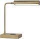 Cal® Lighting & Accessories Delray Antique Brass Desk Lamp-1