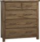 Vaughan-Bassett Dovetail Natural Standing Dresser-0