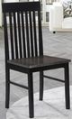 Titus Furniture Black Dining Chair-0