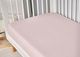 BEDGEAR® Hyper-Linen Performance® Light Pink Crib Fitted Sheet-4