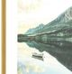 YHD Mountain Mirror Framed Print-5