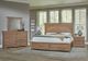 Vaughan-Bassett Vista Natural Oak Queen Mansion Storage Bed -2