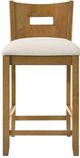 Armen Living Ren Amber Glow/Dune Bar Stool-1